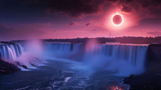 Experience the total solar eclipse of 2024 at Niagara Falls. Learn how the city prepares for this astronomical event and the expected record-breaking visitor numbers.