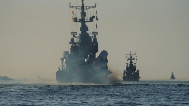 Russian Warships Enter the Red Sea, Navy Confirms