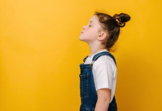 Deep breathing technique child